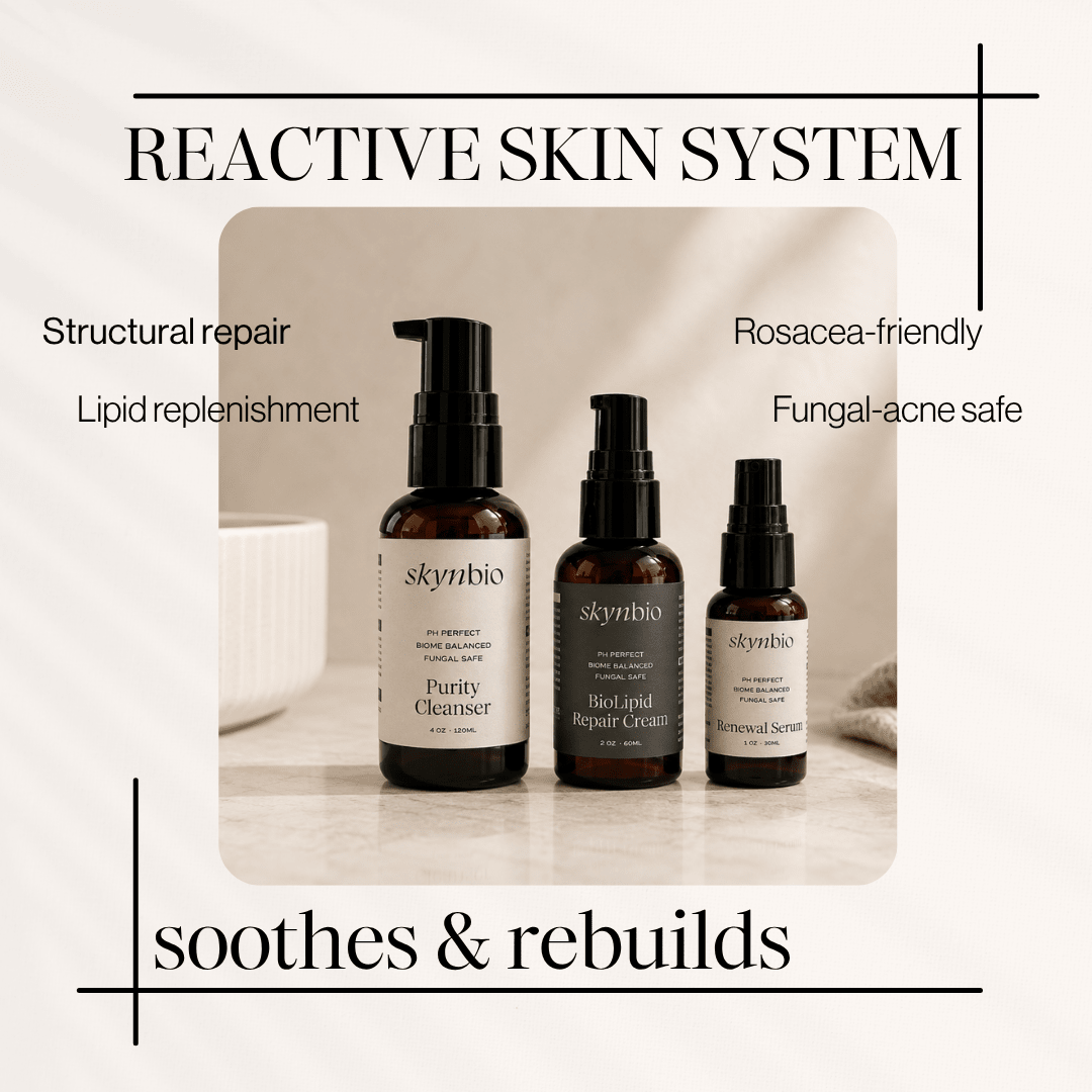 barrier restore trio | reactive skin system - Skynbio Skincare