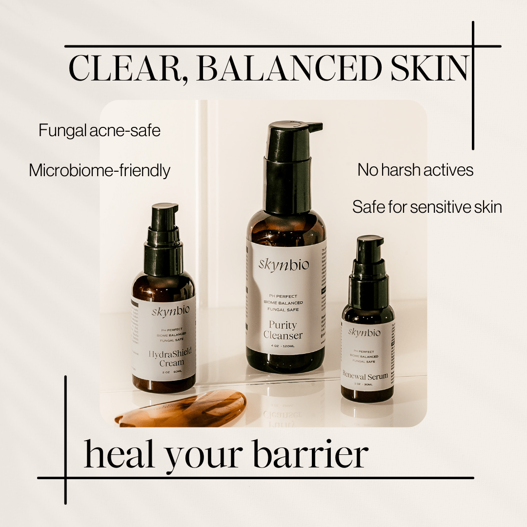 clear balance trio | reactive skin system - Skynbio Skincare